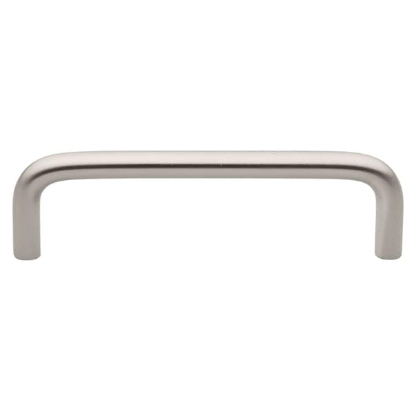 Gliderite Hardware 4 in. Center to Center Solid Steel Wire Pull - 5102-SS, 25PK - 5102-SS-25