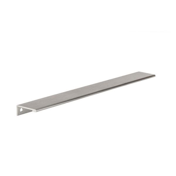 Richelieu 16 3/8 in (416 mm) Center-to-Center Stainless Steel Contemporary Drawer Edge Pull - BP9898416170