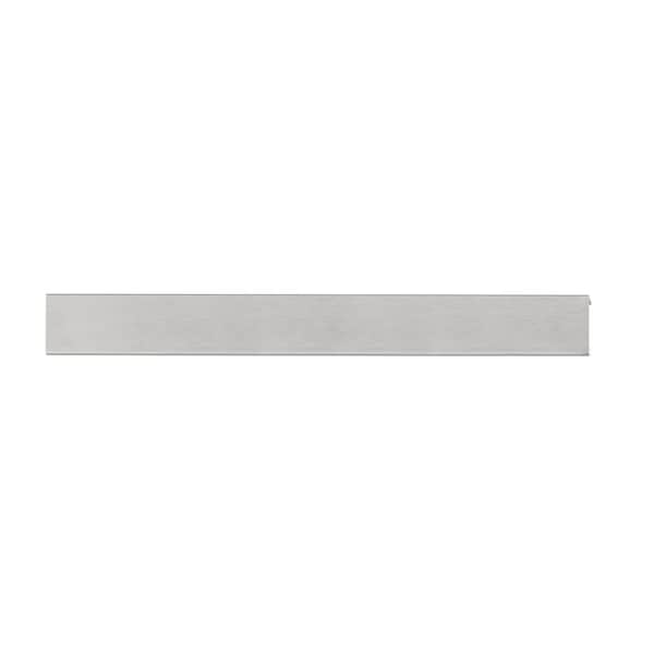 Richelieu 16 3/8 in (416 mm) Center-to-Center Stainless Steel Contemporary Drawer Edge Pull - BP9898416170