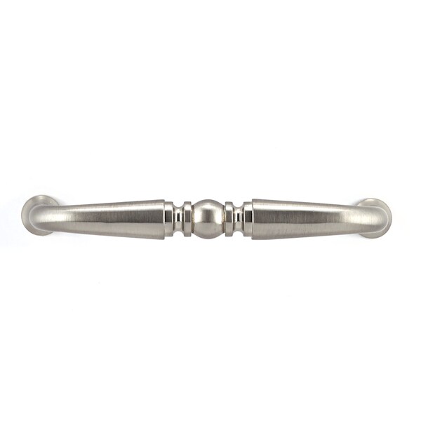 Richelieu 3 in. (76 mm) Center-to-Center Brushed Nickel Traditional Drawer Pull - BP1450195