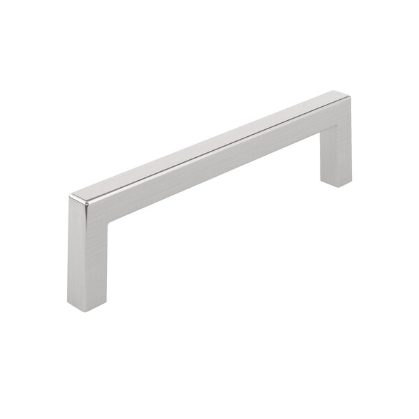 Richelieu Lambton Collection 5 1/16-inch (128 mm) Brushed Nickel Modern Rectangular Cabinet Pull - BP873128195