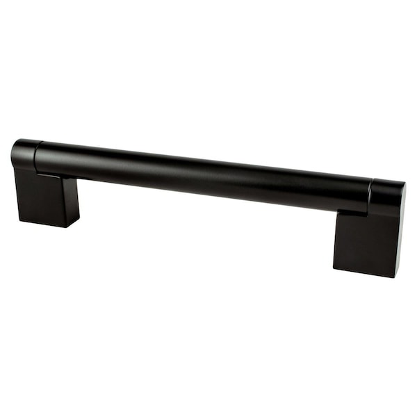 Berenson Berenson 9113-1055-P 128 mm Contemporary Advantage Three CC Matte Black Bar Pull - 9113-1055-P
