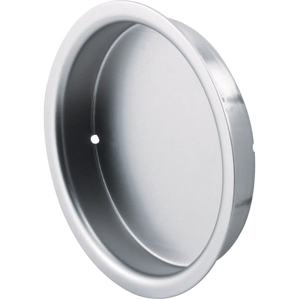 Prime-Line Prime-Line 2.13 in. L Satin Nickel Silver Steel Round Mortise Pull - 163920