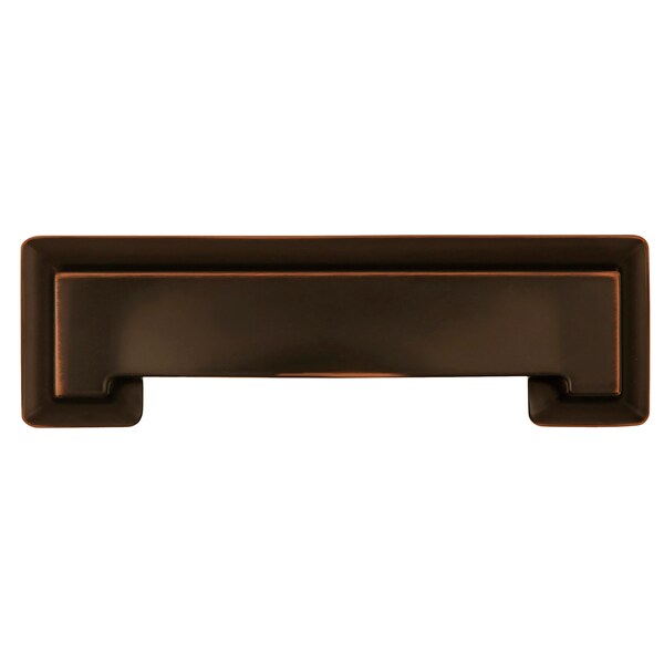 Hickory Hardware Cup Pull 3 Inch & 3-3/4 Inch (96mm) Center to Center - P3013-OBH