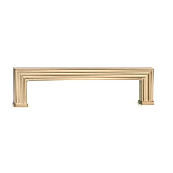 Richelieu 5 1/16 in (128 mm) Center-to-Center Champagne Bronze Transitional Drawer Pull - BP8788128CHBRZ