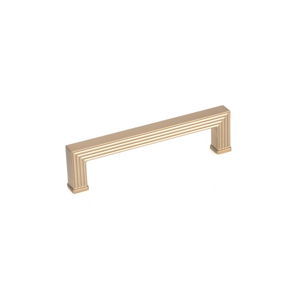 Richelieu 5 1/16 in (128 mm) Center-to-Center Champagne Bronze Transitional Drawer Pull - BP8788128CHBRZ