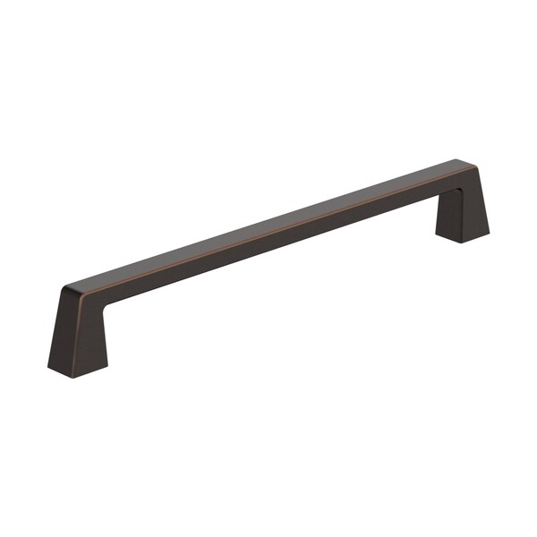 Amerock Blackrock 8 inch 203mm Center-to-Center Oil Rubbed Bronze Cabinet Pull - BP55282ORB