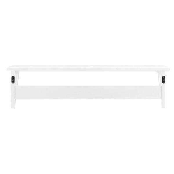 Alaterre Furniture Coventry 36"W Coat Hook with Shelf - ANCT09WH