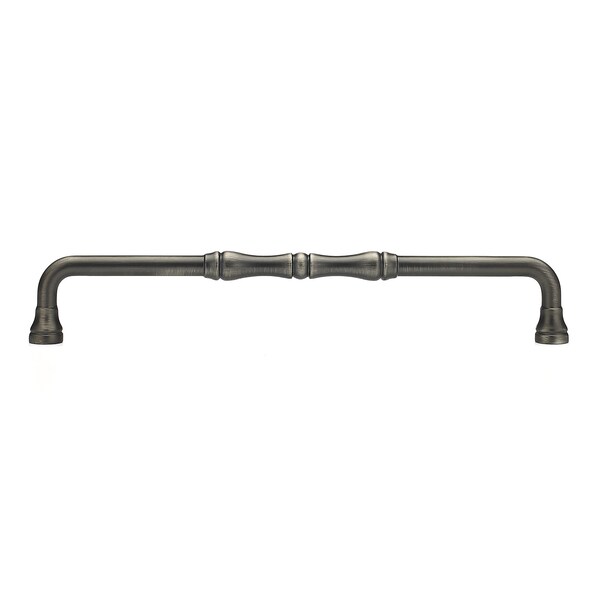 Richelieu 7-9/16 in. (192 mm) Center-to-Center Antique Nickel Traditional Drawer Pull - BP740192143