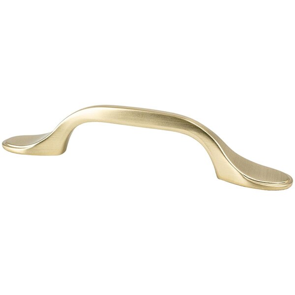 Berenson 3 in. Advantage Plus One Arch Traditional Cabinet Pull, Champagne - BE9198 10CZ