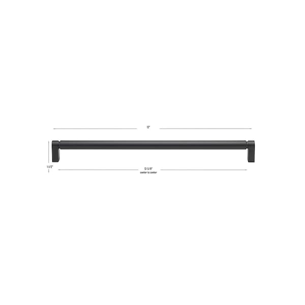 Gliderite Hardware 12-5/8 in. Center to Center Smooth Bar Pull - 4787-320-MB, 10PK - 4787-320-MB-10