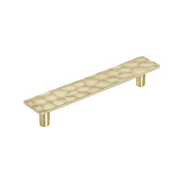 Amerock Kamari 5-1/16 in 128 mm Center-to-Center Golden Champagne Cabinet Pull - BP36823BBZ