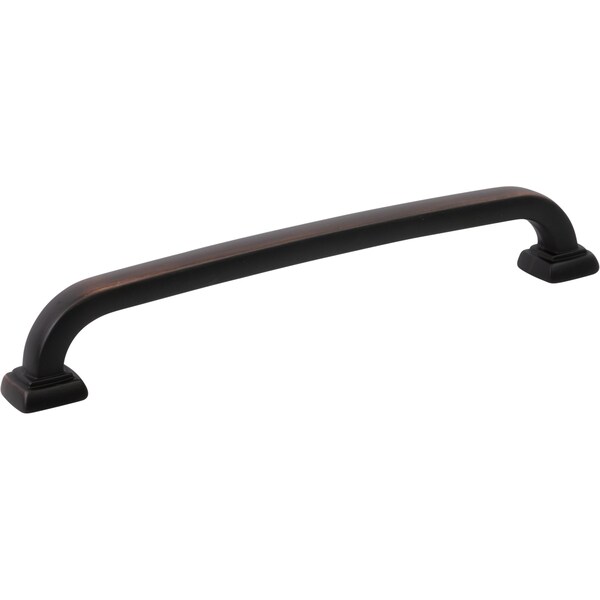 Designperfect 6-5/16'' Center-to-Center Handle Pull, Brushed Oil Rubbed Bronze, 25PK - DPA25S35ORB