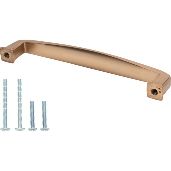 Designperfect 5-1/16'' Center-to-Center Handle Pull, Champagne Bronze/Gold, 10PK - DPA10S874CBZ