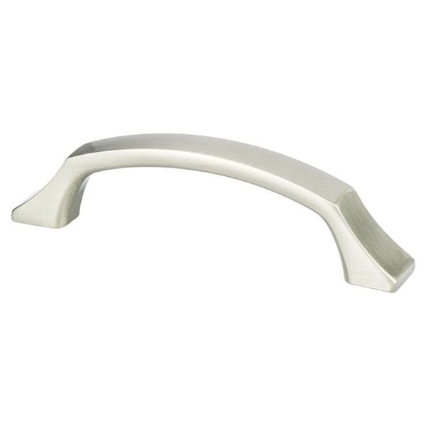Berenson Berenson 1206-1BPN-P 96 mm CC Century Edge Pull with Brushed Nickel - 1206-1BPN-P