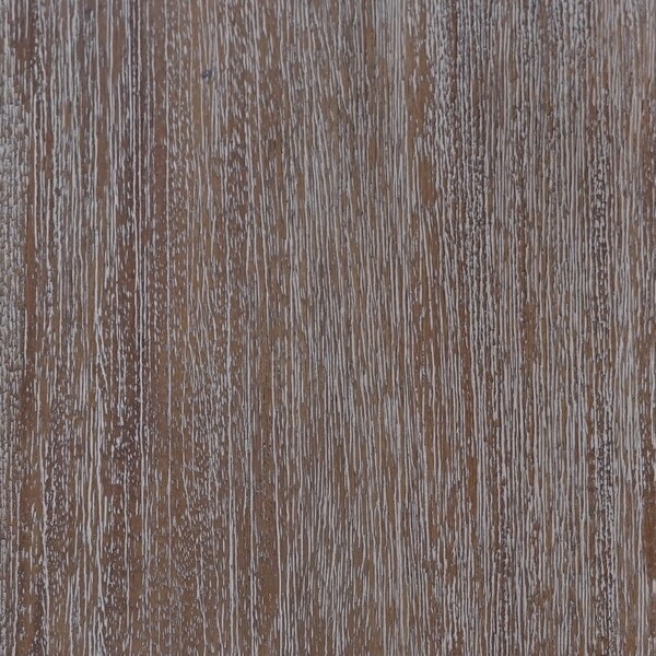 Alaterre Furniture Woodstock Acacia Wood with Metal Inset 40" Bench, Brushed Driftwood - ANWO0326