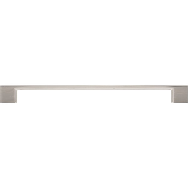 Designperfect 10-1/16'' Center-to-Center Handle Pull, Brushed Satin Nickel - DPA-S799SNB