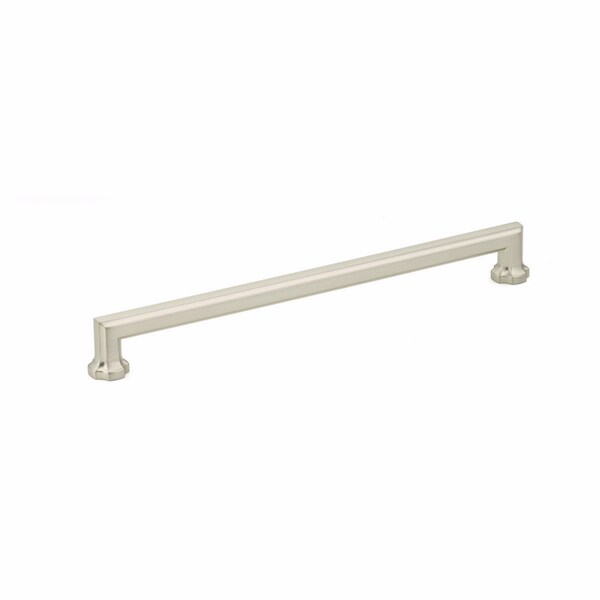 Schaub 10in Center to Center Empire Cabinet Pull Satin Nickel Finish - 886-15