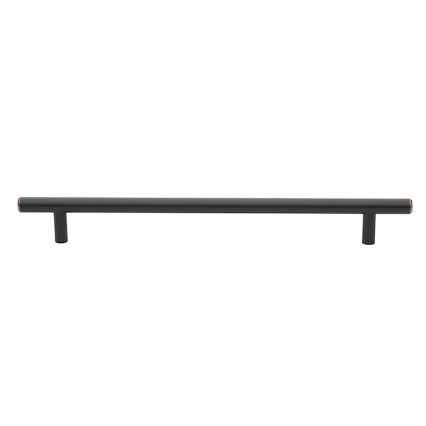 Gliderite Hardware 8-13/16 in. Center to Center Oil Rubbed Bronze Solid Steel Bar Pull - 5005-224-ORB, 25PK - 5005-224-ORB-25