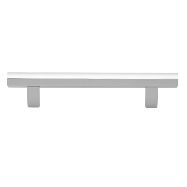 Gliderite Hardware 5-1/16 in. Center to Center Hexagon Bar Pull Polished Chrome, 25PK - 4791-128-PC-25