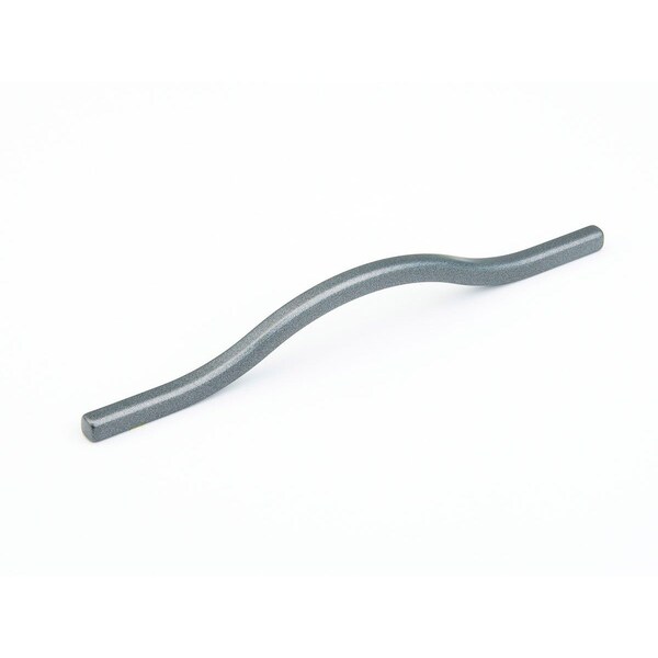 Schaub 160mm to 192mm Center to Center Sorrento Arched Cabinet Pull Milano Silver Finish - 309-MSV