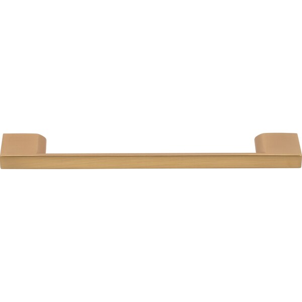 Designperfect 5-1/16'' Center-to-Center Square Cabinet Pull, Champagne Bronze/Gold, 10PK - DPA10S794CBZ