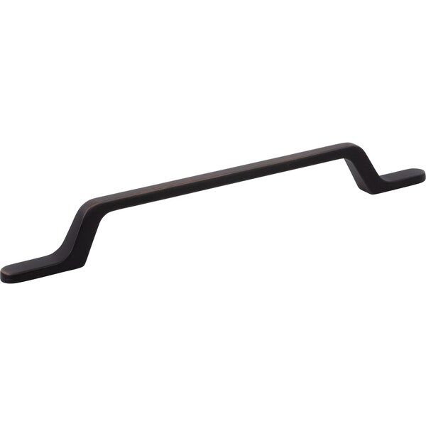 Designperfect 6-5/16'' Center-to-Center Handle Pull, Brushed Oil Rubbed Bronze, 10PK - DPA10R985ORB