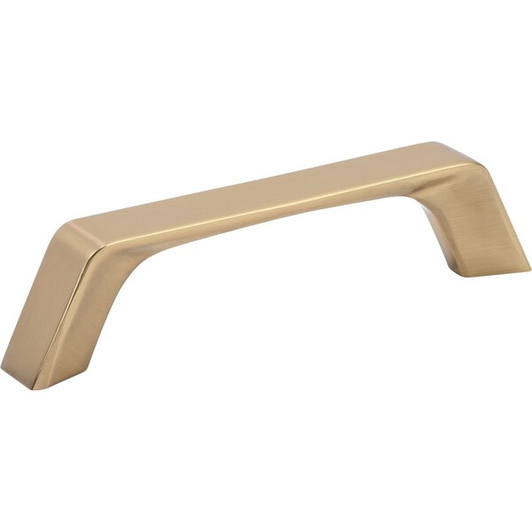 Designperfect 3-3/4'' Center-to-Center Handle Pull, Champagne Bronze/Gold, 10PK - DPA10S513CBZ