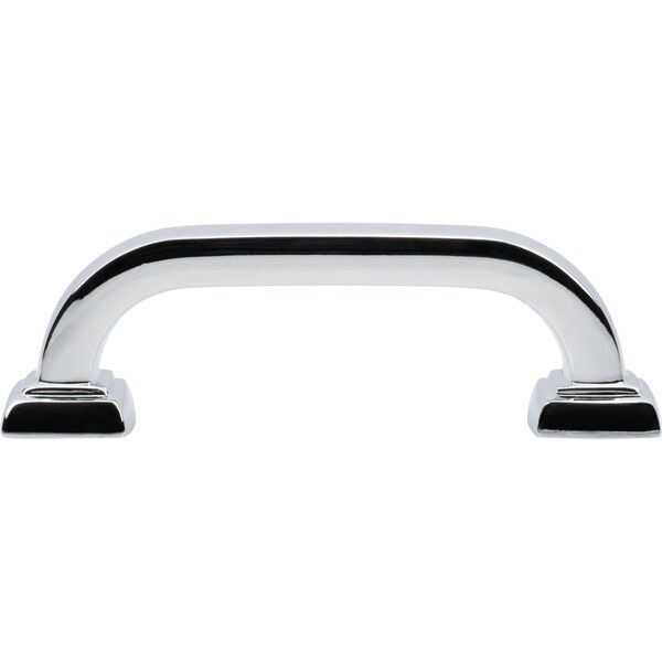 Designperfect 3'' Center-to-Center Handle Pull, Polished Chrome - DPA-S32PC
