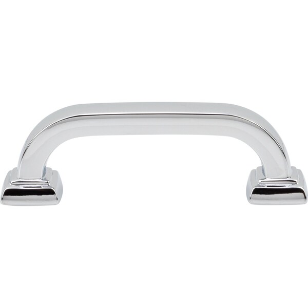 Designperfect 3'' Center-to-Center Handle Pull, Polished Chrome - DPA-S32PC
