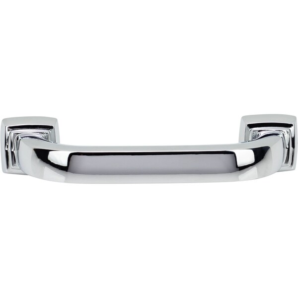 Designperfect 3'' Center-to-Center Handle Pull, Polished Chrome - DPA-S32PC