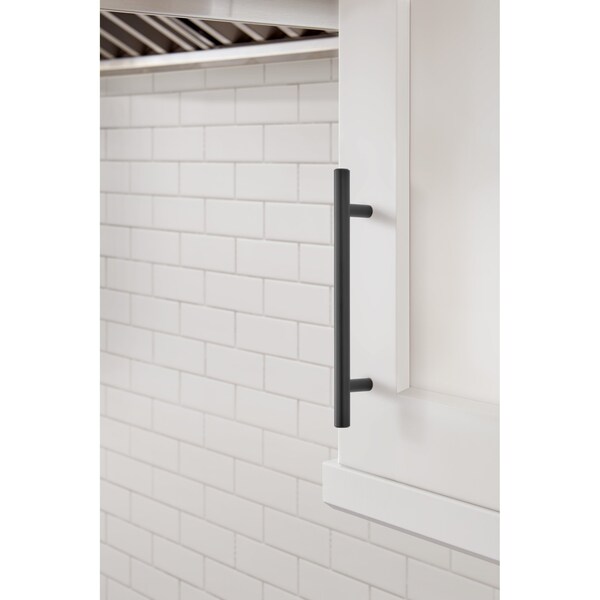Amerock Bar Pulls 5-1/16 in 128 mm Center-to-Center Black Bronze Cabinet Pull, 10PK - 10BX40517BBR