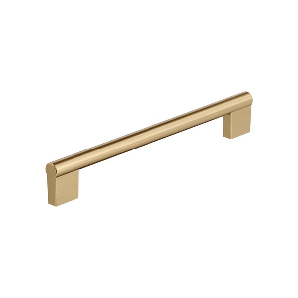 Amerock Versa 7-9/16 inch 192mm Center-to-Center Champagne Bronze Cabinet Pull - BP55531CZ