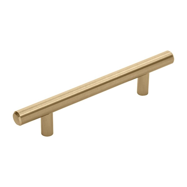 Hickory Hardware Bar Pulls Collection Pull 3-3/4 Inch 96mm Center to Center Champagne Bronze Finish - HH075594-CBZ