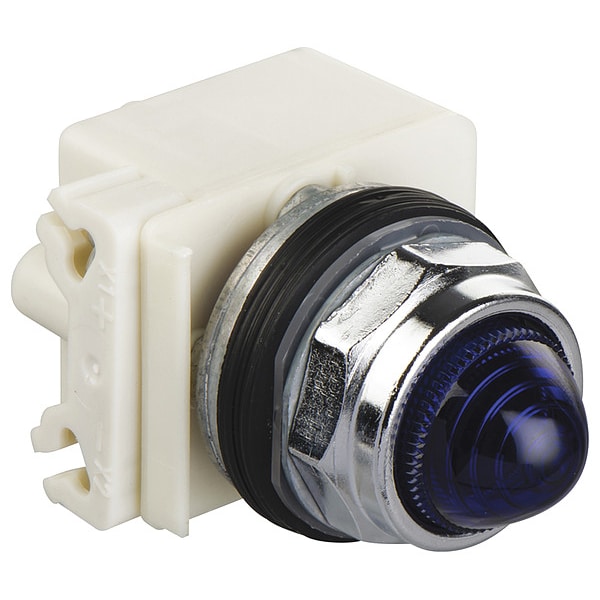 Schneider Electric Piloto de luz, azul, 30mm, incandescente - 9001KP35L9