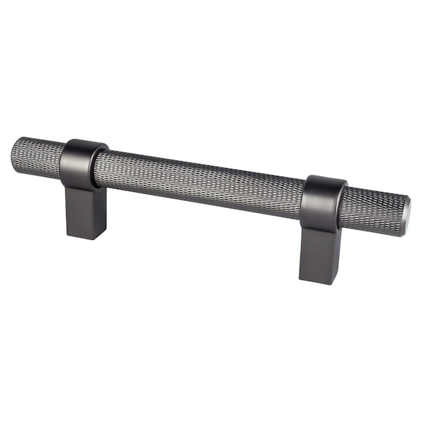 Berenson Hardware 96 mm Center to Center Radial Reign Cabinet Pull, Slate - 5043-4SLT-P