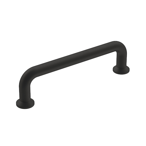 Amerock Factor 3-3/4 in 96 mm Center-to-Center Matte Black Cabinet Pull - BP36781FB