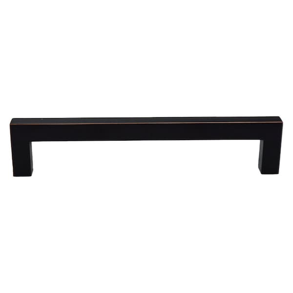 Emtek Warwick Cabinet Pull with 6 in Center to Center Oil Rubbed Bronze Finish - 86707US10B