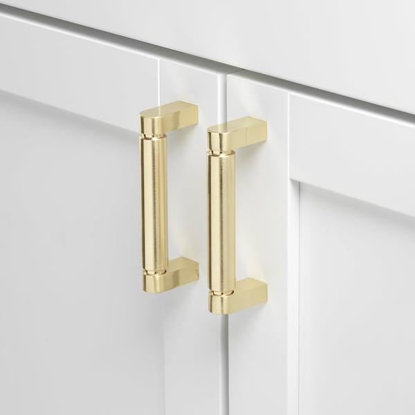 Gliderite Hardware 3-3/4 in. Center to Center Smooth Bar Pull - 4787-96-CHPG, 25PK - 4787-96-CHPG-25