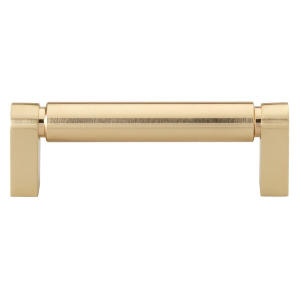 Gliderite Hardware 3-3/4 in. Center to Center Smooth Bar Pull - 4787-96-CHPG, 25PK - 4787-96-CHPG-25