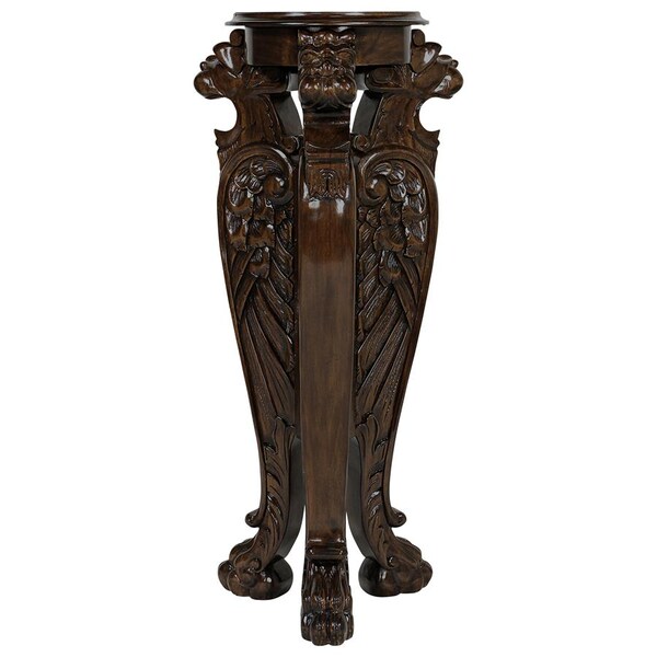 Design Toscano Evenswood Manor Winged Lion Pedestal - AF8089