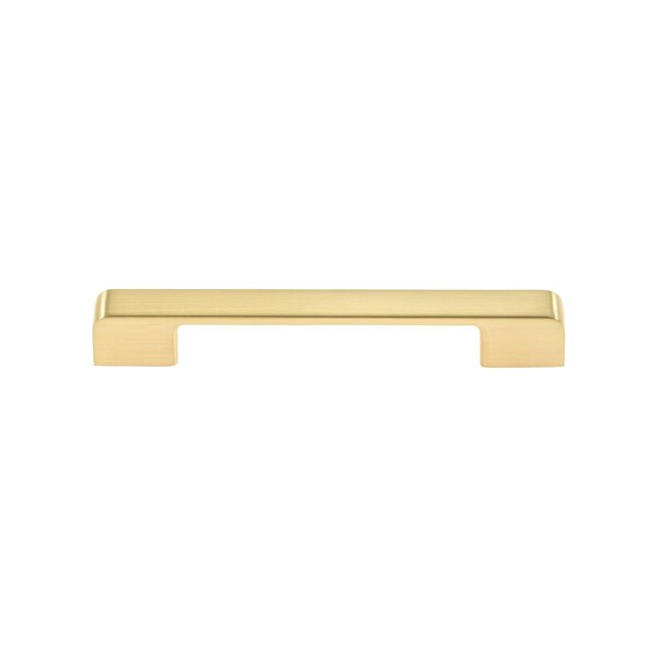 Utopia Alley 5 in. Center to Center Zinc Cabinet Pull, Brushed Brass - HW415BB