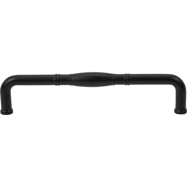 Designperfect 6-5/16'' Center-to-Center Handle Pull, Matte/Flat Black, 10PK - DPA10R575BLK