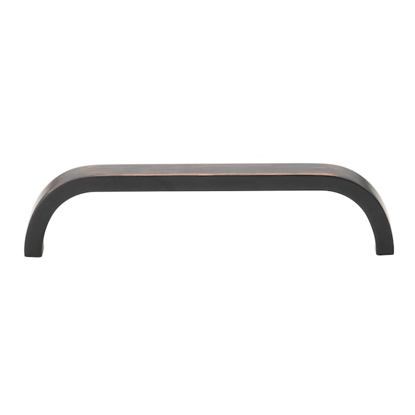 Gliderite Hardware 5-1/16 in. Center to Center Curved Bar Pull Oil Rubbed Bronze, 5PK - 4843-128-ORB-5