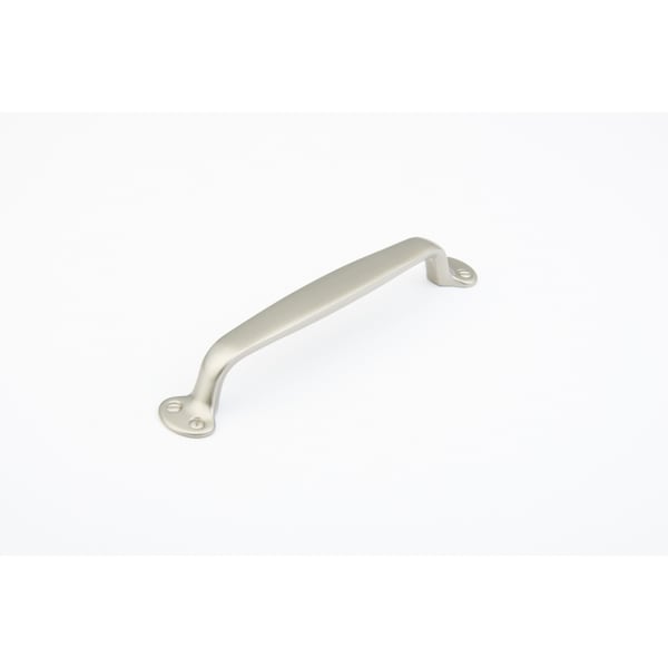 Schaub 6in Center to Center Country Cabinet Pull Satin Nickel Finish - 745-15