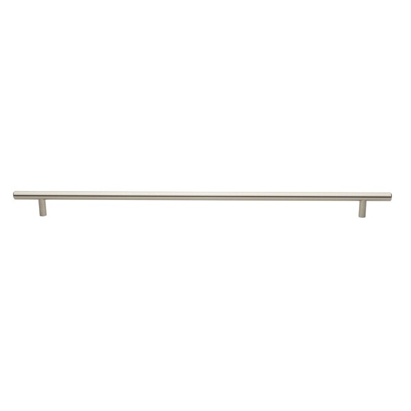 Gliderite Hardware 17 in. Center to Center Satin Nickel Solid Steel Bar Pull - 5020-432-SS, 25PK - 5020-432-SS-25