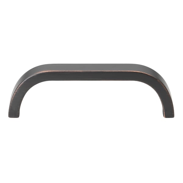 Gliderite Hardware 3-3/4 in. Center to Center Curved Bar Pull Oil Rubbed Bronze - 4843-96-ORB-1