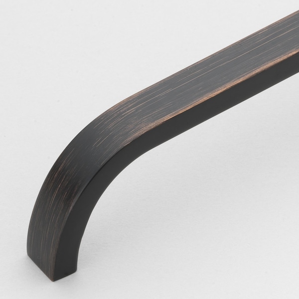 Gliderite Hardware 3-3/4 in. Center to Center Curved Bar Pull Oil Rubbed Bronze - 4843-96-ORB-1