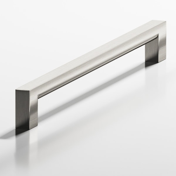 Colonial Bronze 745 Series 8in Center to Center Cabinet Pull Satin Nickel Finish - 745815