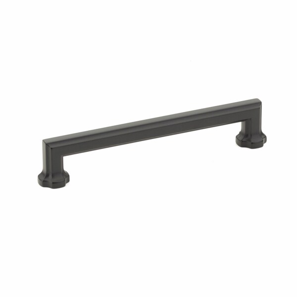 Schaub 6in Center to Center Empire Cabinet Pull Matte Black Finish - 885-MB
